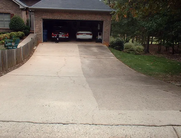 Driveway Pressure Washing